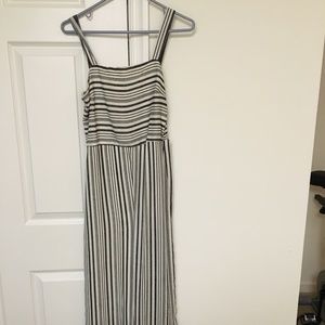 Striped jumpsuit